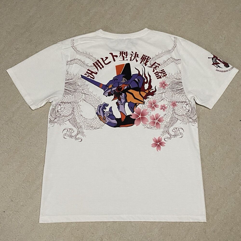 Neon Genesis Evangelion Oriental Brand Nishiki T-Shirt XL Unit 01